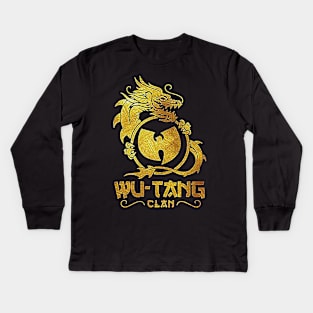 wutang clan Kids Long Sleeve T-Shirt